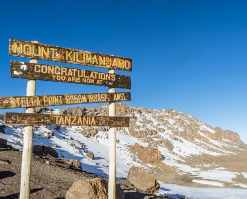 Kilimandscharo Besteigung Stella Point