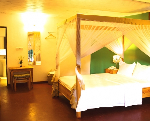 Ilboru Safari Lodge Zimmer mit Doppelbett