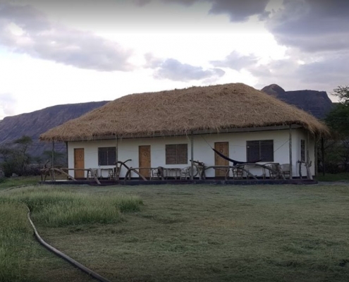 Maasai Giraffe Eco Lodge Gebäude