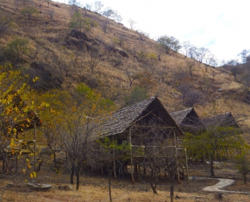 Sangaiwe Tented Lodge Zelte