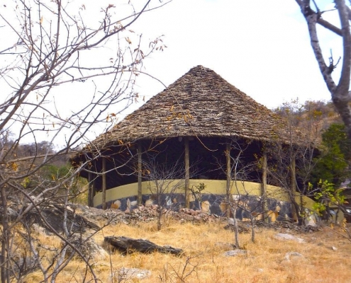 Sangaiwe Tented Lodge Gebäude